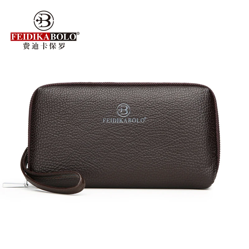 FEIDIKABOLO Boutique Men's Clutch Bag 2018 New Fashion Simple Business Casual Personality Mobile Wallet
FEIDIKABOLO Boutique Men's Clutch Bag 2018 New Fashion Simple Business Casual Personality Mobile Wallet