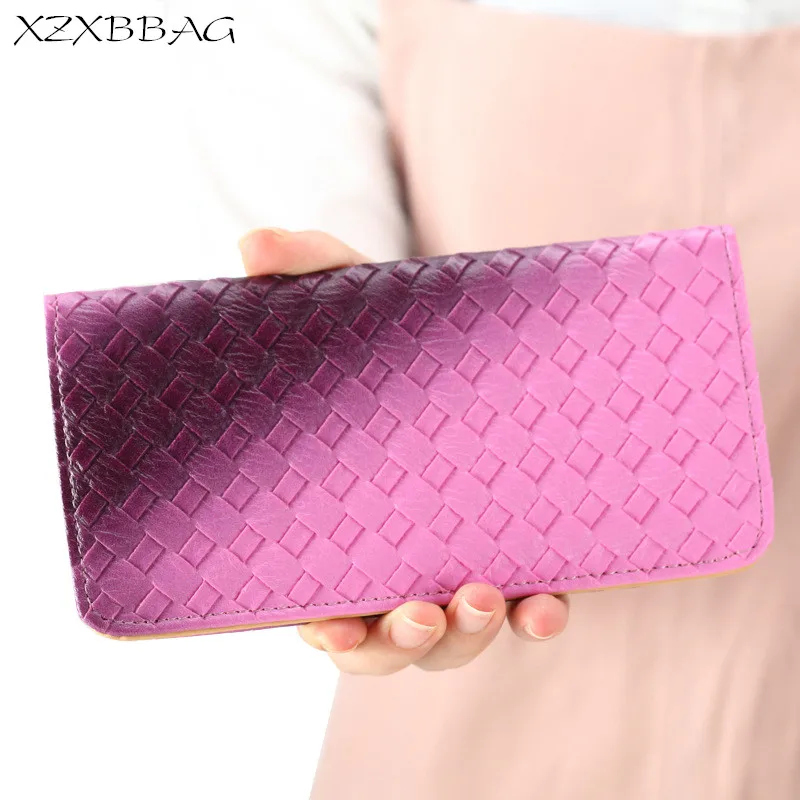 XZXBBAG Fashion Women Woven Long Thin Wallet With Multiple Cards Holders Purse Students Hasp Money Bag Clip Female Clutch XB210
XZXBBAG Fashion Women Woven Long Thin Wallet With Multiple Cards Holders Purse Students Hasp Money Bag Clip Female Clutch XB210