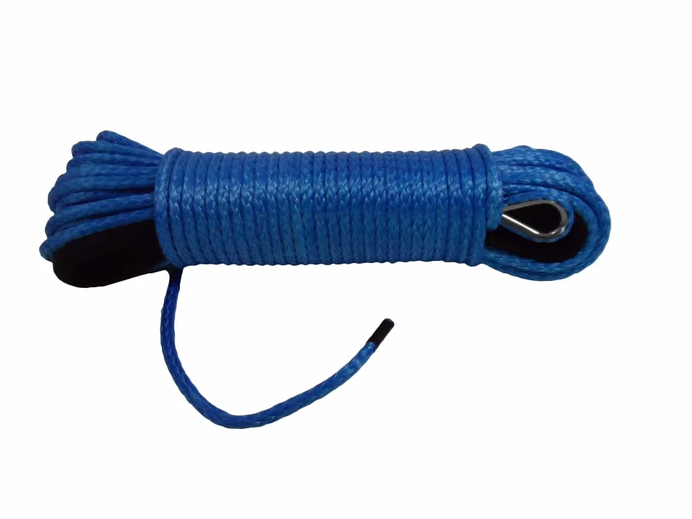 Blue 1/4"*100ft Synthetic Winch Rope,ATV Winch Cable,Off Road Rope,Boat Winch Rope
Blue 1/4"*100ft Synthetic Winch Rope,ATV Winch Cable,Off Road Rope,Boat Winch Rope