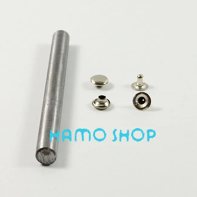 100pcs/lot 8mm Silver Metal Fashion Flat Rivet Spike Studs Circle Leather craft DIY Biker Rapid With Tool Free Shipping
100pcs/lot 8mm Silver Metal Fashion Flat Rivet Spike Studs Circle Leather craft DIY Biker Rapid With Tool Free Shipping