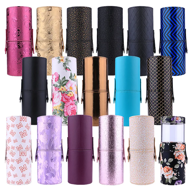 1pcs Rangement Pinceau Maquillage Make up Brush Holder Storage Empty Holder Travel Cosmetic Bag Brushes Organizer PU Leather
1pcs Rangement Pinceau Maquillage Make up Brush Holder Storage Empty Holder Travel Cosmetic Bag Brushes Organizer PU Leather