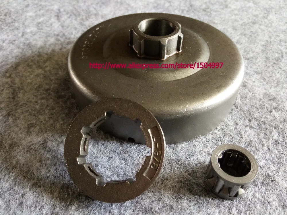 3in1 Replacement Chiansaw part 3/8 Chain CLUTCH Drive DRUM SPROCK RIM FIT for ST 064 066 MS640 MS650 MS660
3in1 Replacement Chiansaw part 3/8 Chain CLUTCH Drive DRUM SPROCK RIM FIT for ST 064 066 MS640 MS650 MS660
