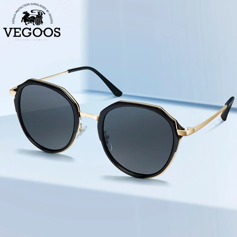 VEGOOS Round Sunglasses Women Polarized UV400 Protection Fashion Shades for Beach Travelling Driving Luxury Brand 2019 New #6135
VEGOOS Round Sunglasses Women Polarized UV400 Protection Fashion Shades for Beach Travelling Driving Luxury Brand 2019 New #6135