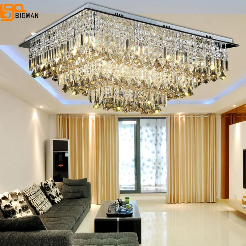 New Modern Chandeliers Crystal Lamp Ceiling Fixtures AC110-240V Lustre Living Room Cristal Lights Bedroom Deco
New Modern Chandeliers Crystal Lamp Ceiling Fixtures AC110-240V Lustre Living Room Cristal Lights Bedroom Deco