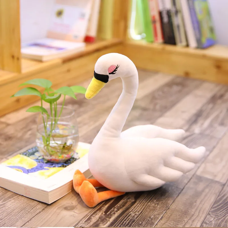 Lovely White Swan doll plush toy Swan doll pillow girl heart doll birthday gift for girls
Lovely White Swan doll plush toy Swan doll pillow girl heart doll birthday gift for girls