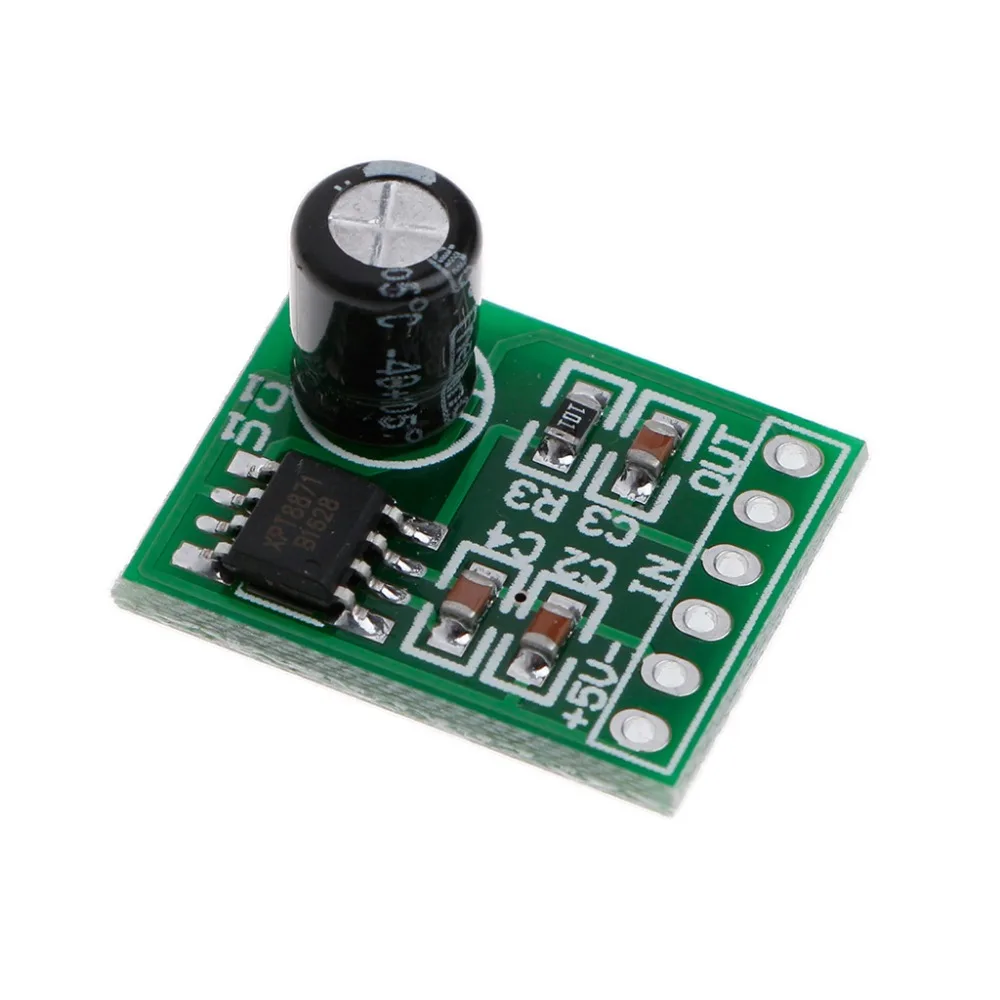 XTP8871 DC 5V Single Channel Mono Audio Stereo Digital Amplifier Board Module 5W | Электроника