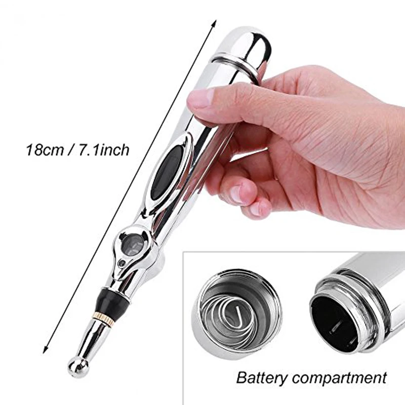 2019 Newst Electronic Acupuncture Pen Electric Meridians Laser Therapy Heal Massage Pen Meridian Energy Pen Relief Pain Tools
2019 Newst Electronic Acupuncture Pen Electric Meridians Laser Therapy Heal Massage Pen Meridian Energy Pen Relief Pain Tools