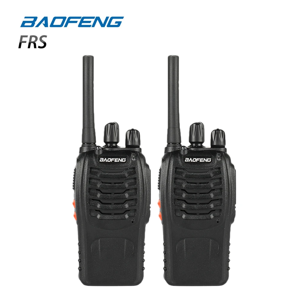 2 шт. Baofeng BF 88A FRS Walkie Talkie 0 5 Вт UHF 16 CH 462 467 MHz Handheld Ham двухстороннее радио обновленная
