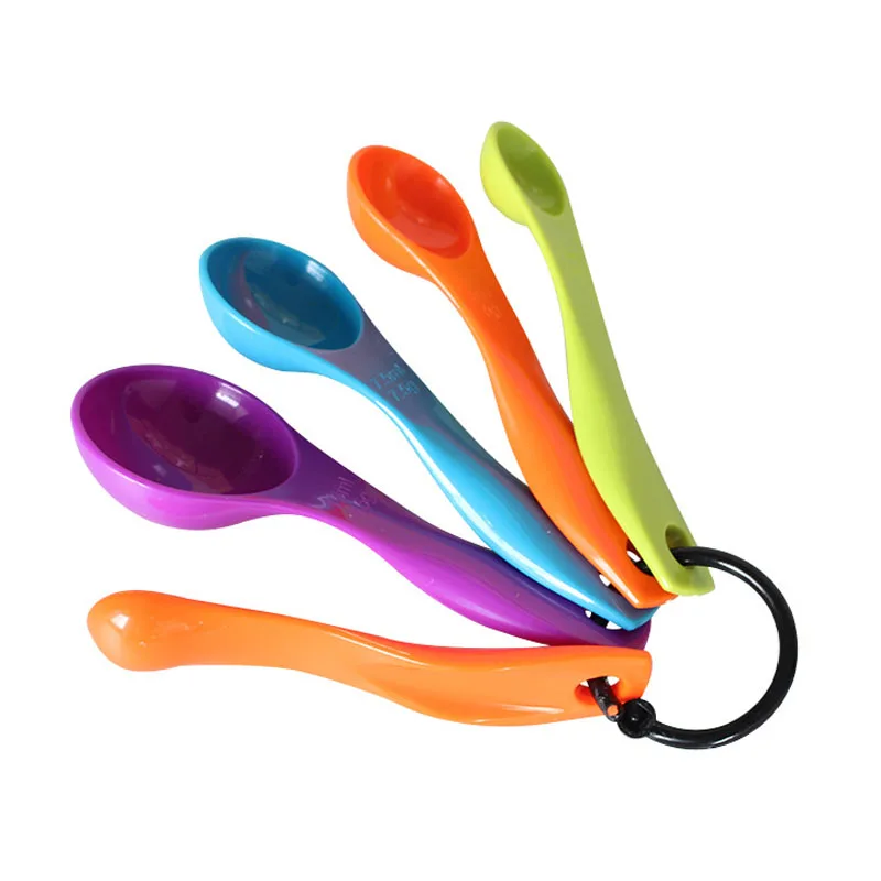 5 Pcs/set Corlorful Measuring Spoon Set Teaspoon Baking Tools Kitchen Accessories plastic schepjes powder scoop
5 Pcs/set Corlorful Measuring Spoon Set Teaspoon Baking Tools Kitchen Accessories plastic schepjes powder scoop