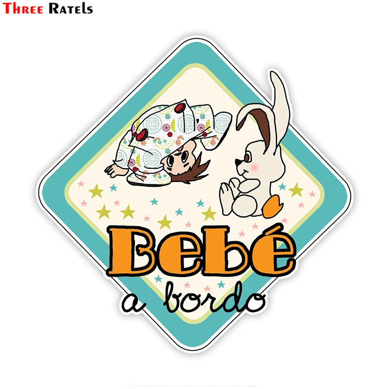 Three Ratels TZ-1860# 15x15см ребенок в машине на испанском языке полноцветные наклейки на авто наклейки на машину наклейка для автомобиля автонаклейк... 
Three Ratels TZ-1860# 15x15см ребенок в машине на испанском языке полноцветные наклейки на авто наклейки на машину наклейка для автомобиля автонаклейк...