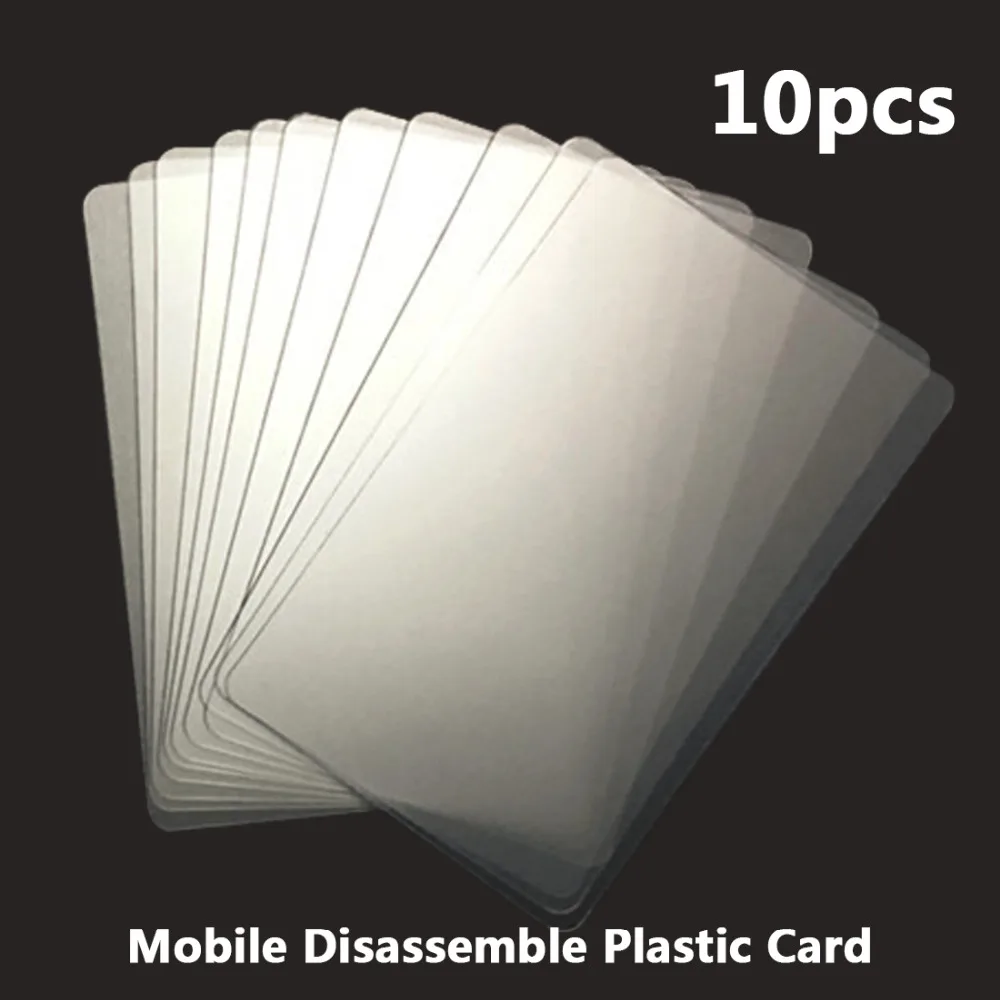 Repair Tool 10pcs Handy Plastic Card Pry Opening Scraper for iPhone iPad Tablet for Samsung Mobile Phone Glued Screen Hand Tools
Repair Tool 10pcs Handy Plastic Card Pry Opening Scraper for iPhone iPad Tablet for Samsung Mobile Phone Glued Screen Hand Tools