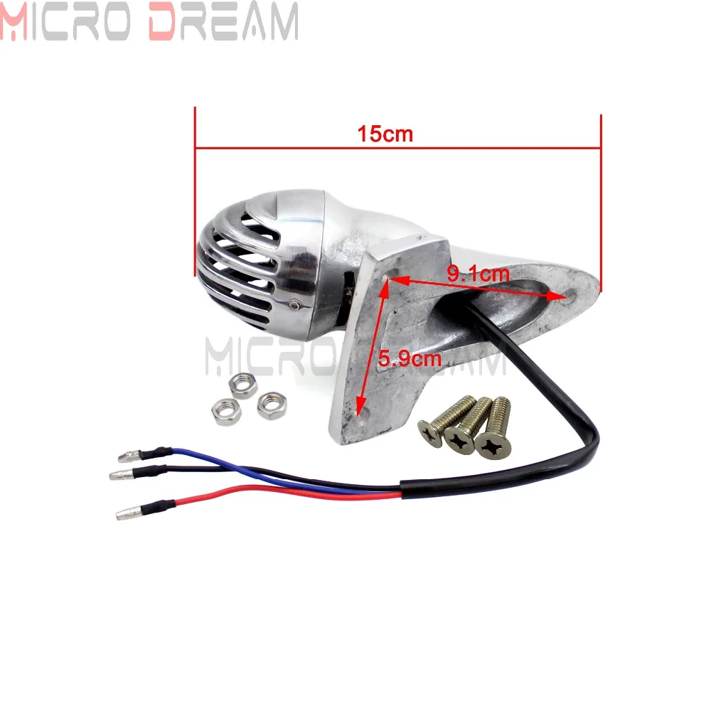 Универсальный Ретро светодиодный задний фонарь для мотоцикла стоп-сигнал с