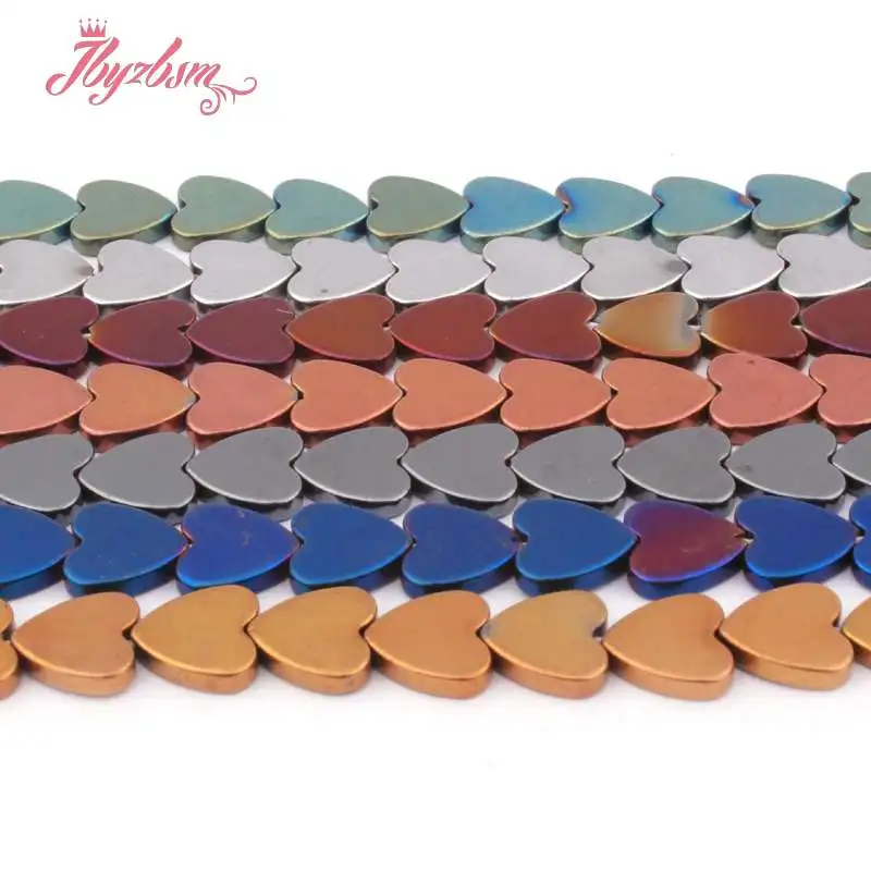 10mm Smooth Heart Beads Hematite Natural Stone Beads For DIY Necklace Earring Bracelets Jewelry Making Loose 15" Free Shipping
10mm Smooth Heart Beads Hematite Natural Stone Beads For DIY Necklace Earring Bracelets Jewelry Making Loose 15" Free Shipping