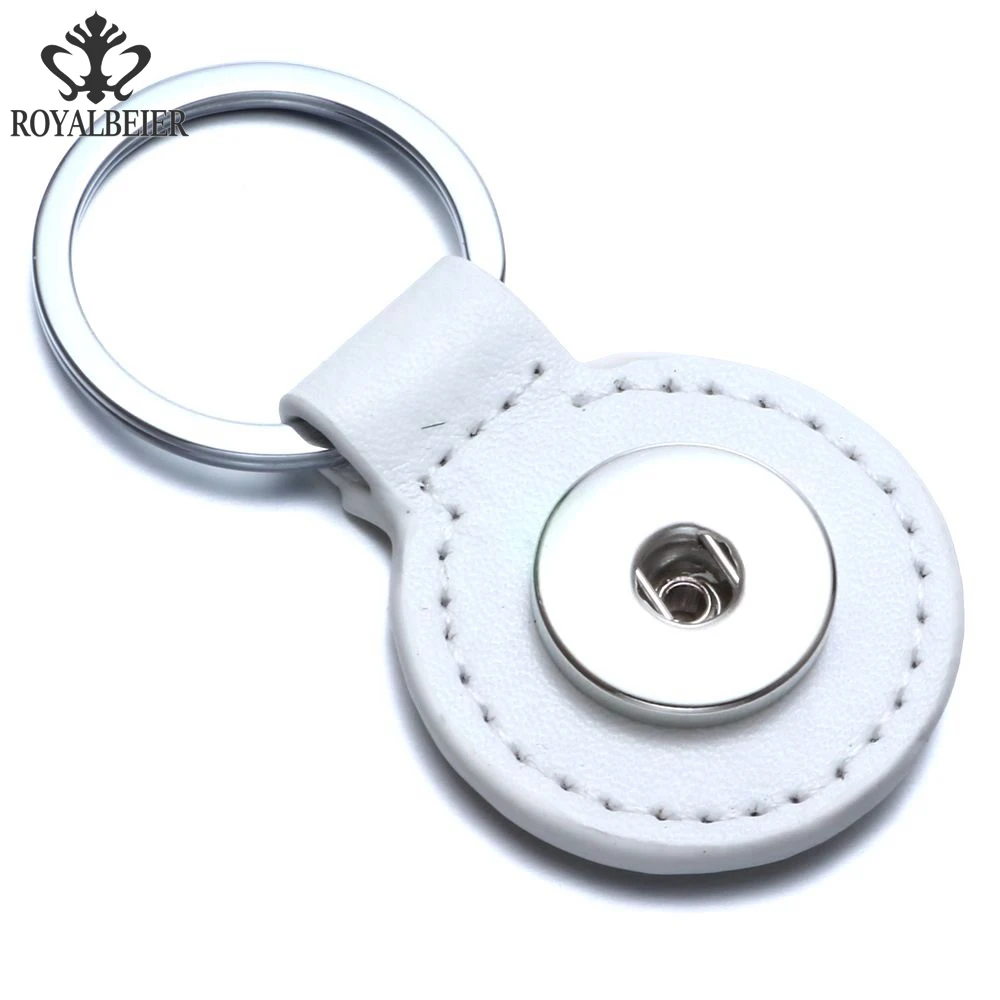 RoyalBeier 8 Colors Simple PU Leather Keychain Key Chain For Women HandBag Key Holder Keyring Fit 18/20mm Snap DIY Jewelry
RoyalBeier 8 Colors Simple PU Leather Keychain Key Chain For Women HandBag Key Holder Keyring Fit 18/20mm Snap DIY Jewelry