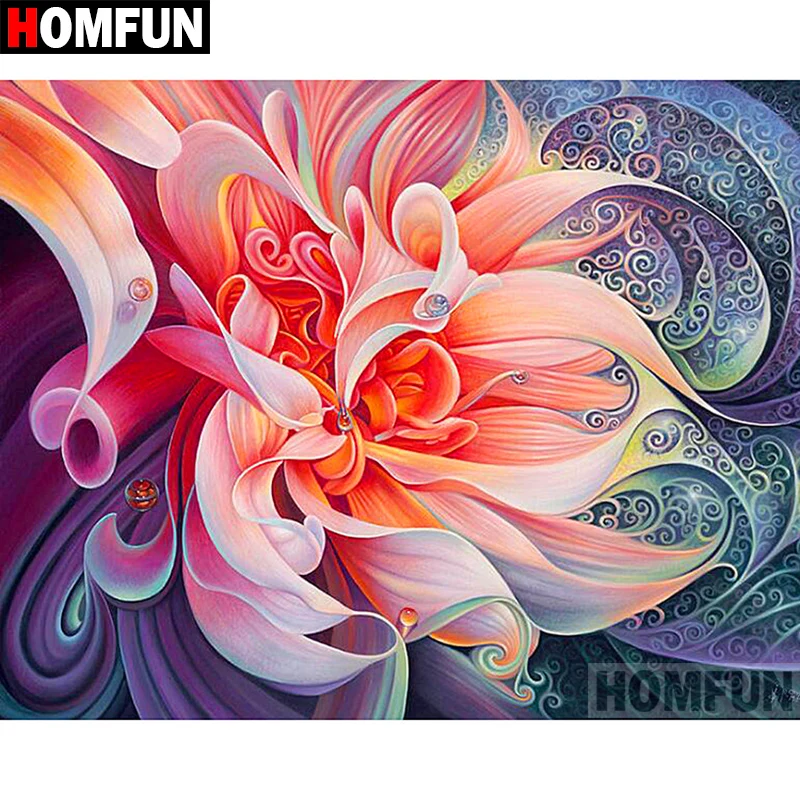 HOMFUN Full Square/Round Drill 5D DIY Diamond Painting "Pink flower" 3D Diamond Embroidery Cross Stitch Home Decor A18548
HOMFUN Full Square/Round Drill 5D DIY Diamond Painting "Pink flower" 3D Diamond Embroidery Cross Stitch Home Decor A18548