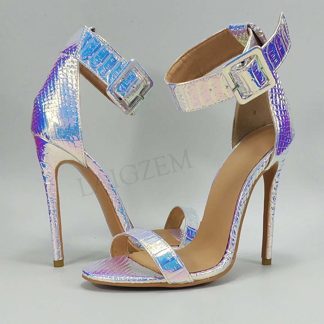 LAIGZEM Reflection Colors 2020 Women Sandals SEXY Stiletto High Heels Summer Sandals Shoes Woman Sandalias Large Size 34-52
LAIGZEM Reflection Colors 2020 Women Sandals SEXY Stiletto High Heels Summer Sandals Shoes Woman Sandalias Large Size 34-52