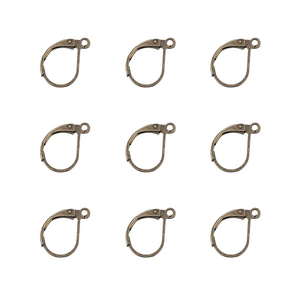 500pcs Brass Lever Back Hoop Earrings Findings Silver Antique Bronze Lead Free and Cadmium Free 15x10mm, hole: 1mm
500pcs Brass Lever Back Hoop Earrings Findings Silver Antique Bronze Lead Free and Cadmium Free 15x10mm, hole: 1mm