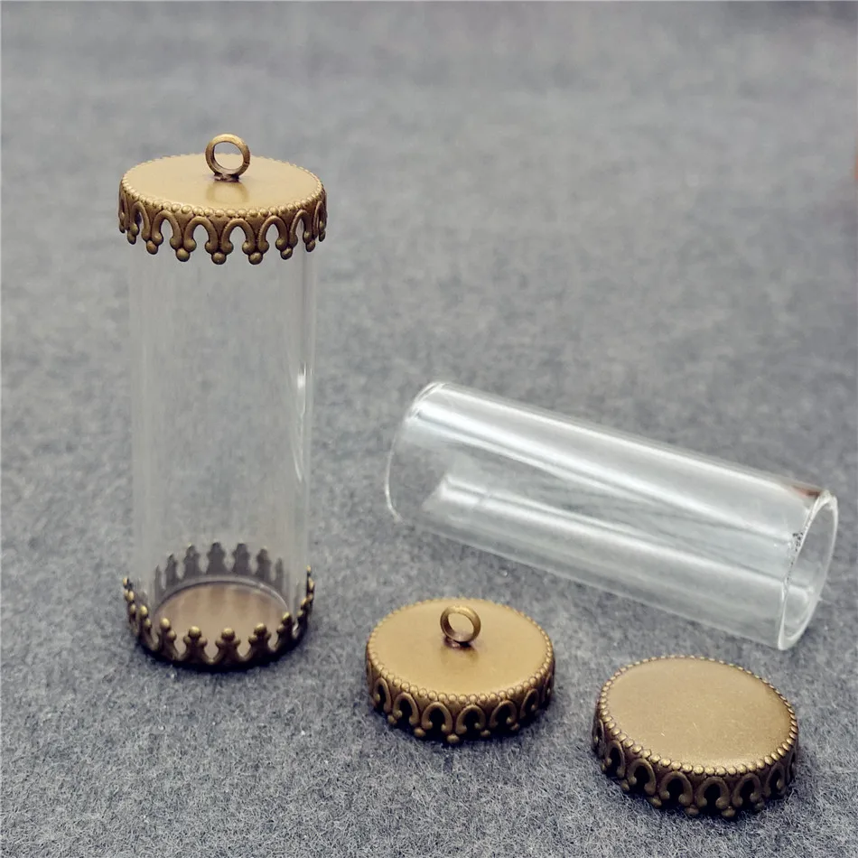 20sets 40x15mm glass tube findings set no filler glass bottle glass vail pandent sweater chain fashion DIY accessory
20sets 40x15mm glass tube findings set no filler glass bottle glass vail pandent sweater chain fashion DIY accessory