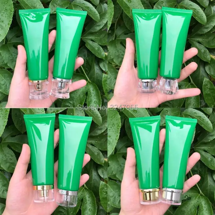 100ml/g Green Empty Cosmetic Hose Soft Tube n Flip Cap, Plastic Cosmetic Facil Cleanser Refillable Bottle,Squeeze Lotion Package
100ml/g Green Empty Cosmetic Hose Soft Tube n Flip Cap, Plastic Cosmetic Facil Cleanser Refillable Bottle,Squeeze Lotion Package