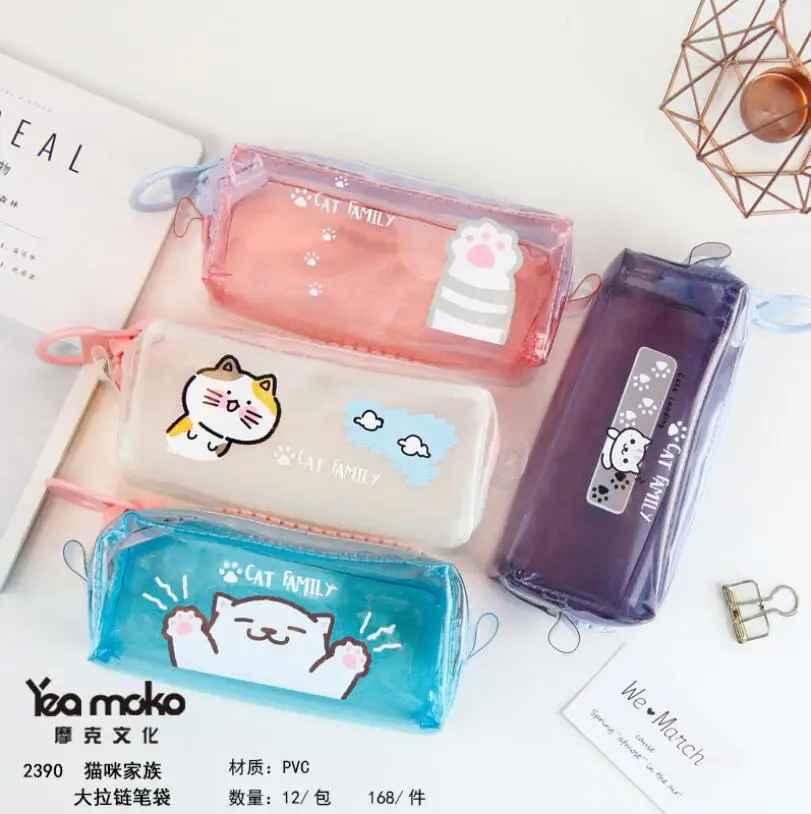 1Pcs Kawaii Pencil Case Pen cat family Estuches School Pencil Box Pencilcase Pencil Bag School Supplies Stationery
1Pcs Kawaii Pencil Case Pen cat family Estuches School Pencil Box Pencilcase Pencil Bag School Supplies Stationery