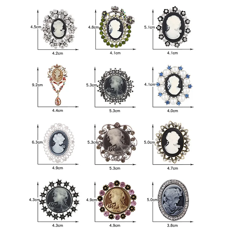 Sale Vintage Cameo Pearl Crystal Rhinestone Brooch Pins Flower Women Wedding Bridal Brooches Jewelry
Sale Vintage Cameo Pearl Crystal Rhinestone Brooch Pins Flower Women Wedding Bridal Brooches Jewelry