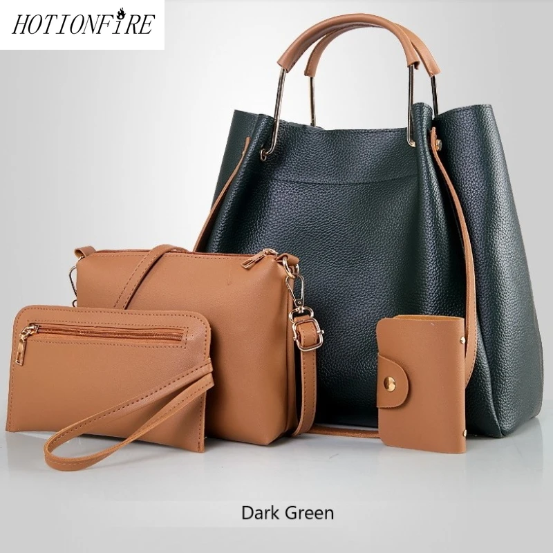 Women Bag 3 Pcs/Set Women Composite Bags High Quality Ladies Handbags Female PU Leather Shoulder Messenger Bags Tote Bag Bolsa
Women Bag 3 Pcs/Set Women Composite Bags High Quality Ladies Handbags Female PU Leather Shoulder Messenger Bags Tote Bag Bolsa