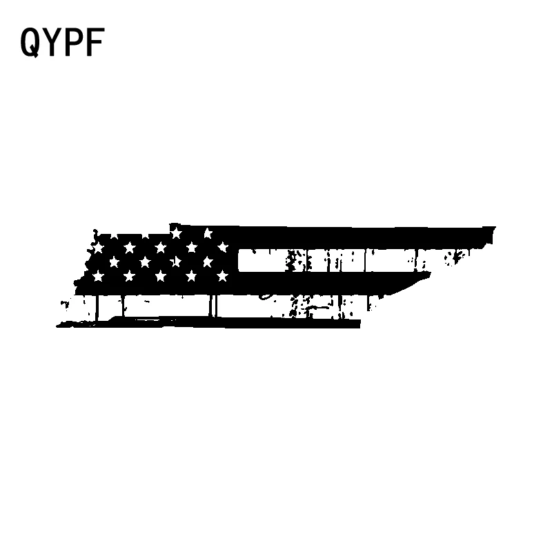 QYPF 20CM*4.9CM Tattered USA Flag Decoration Car Window Sticker Vinyl Decal Black/Silver C15-0478
QYPF 20CM*4.9CM Tattered USA Flag Decoration Car Window Sticker Vinyl Decal Black/Silver C15-0478