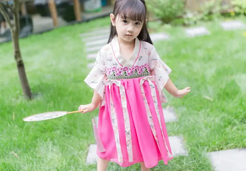 Cultiseed 2019 Baby Girls Summer Chinese Style Dress Children Embroidery Print Hanfu Dress Kids Party Princess Dresses
Cultiseed 2019 Baby Girls Summer Chinese Style Dress Children Embroidery Print Hanfu Dress Kids Party Princess Dresses