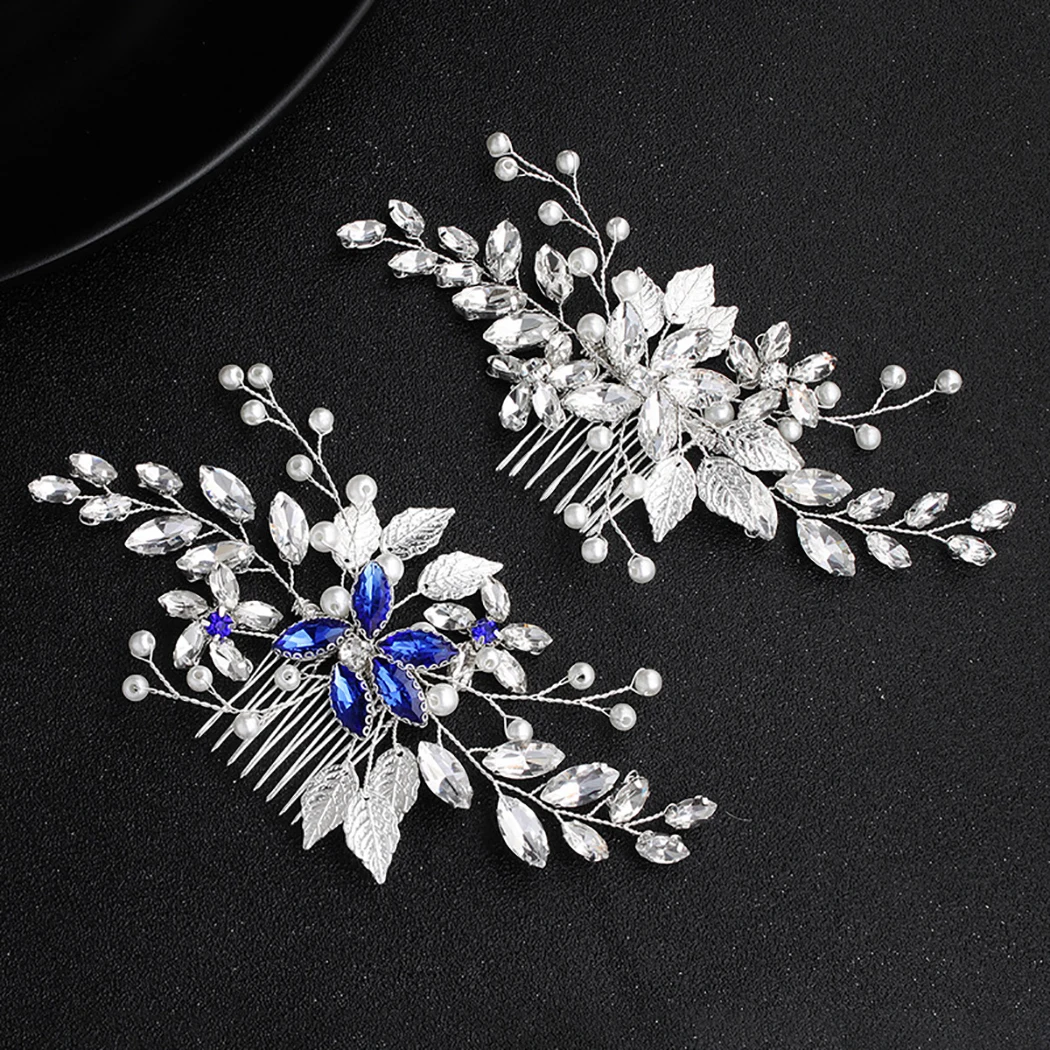 Elegant Wedding Hair Combs for Bride Crystal Rhinestones Pearls Women Hairpins Bridal Headpiece Hair Jewelry Accessories
Elegant Wedding Hair Combs for Bride Crystal Rhinestones Pearls Women Hairpins Bridal Headpiece Hair Jewelry Accessories