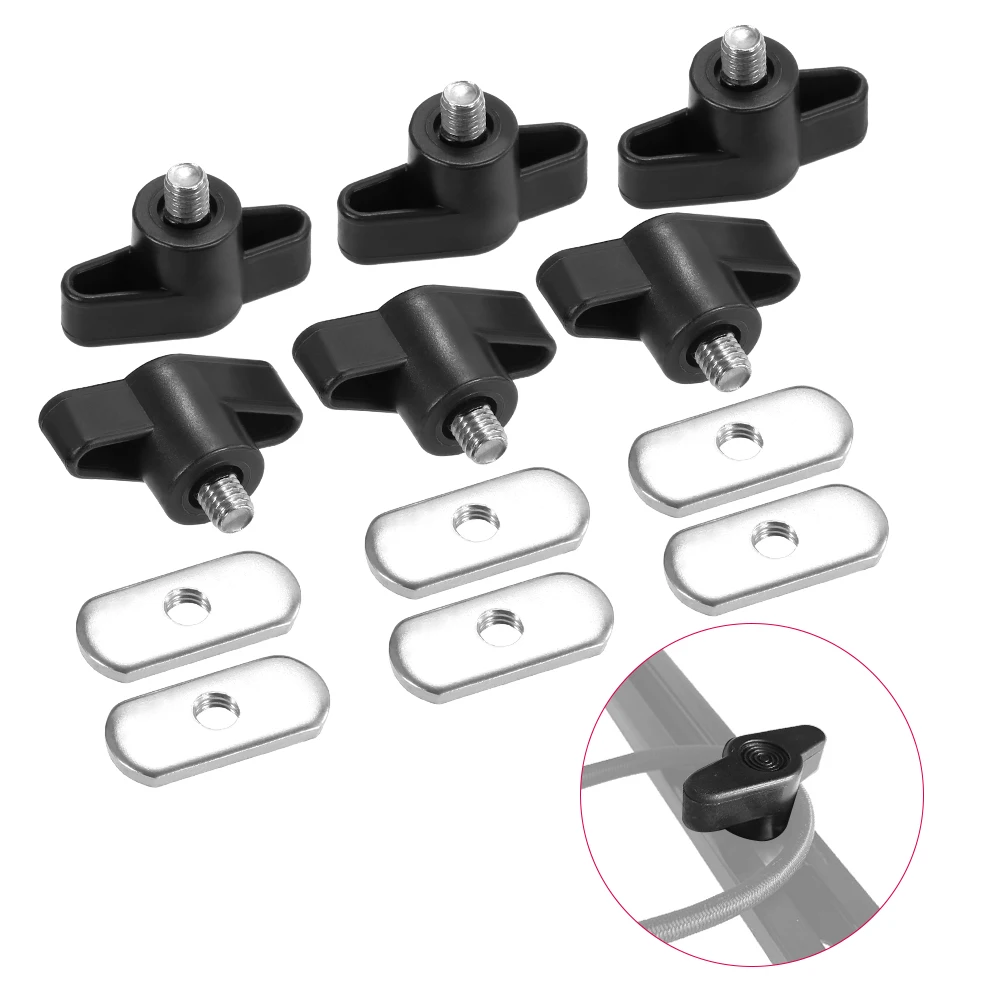 6 Sets Stainless Steel Kayak Screws Nuts Hardware for Rail Canoe Kayak Racing Fishing Kayak Accessories Track Mounting System
6 Sets Stainless Steel Kayak Screws Nuts Hardware for Rail Canoe Kayak Racing Fishing Kayak Accessories Track Mounting System