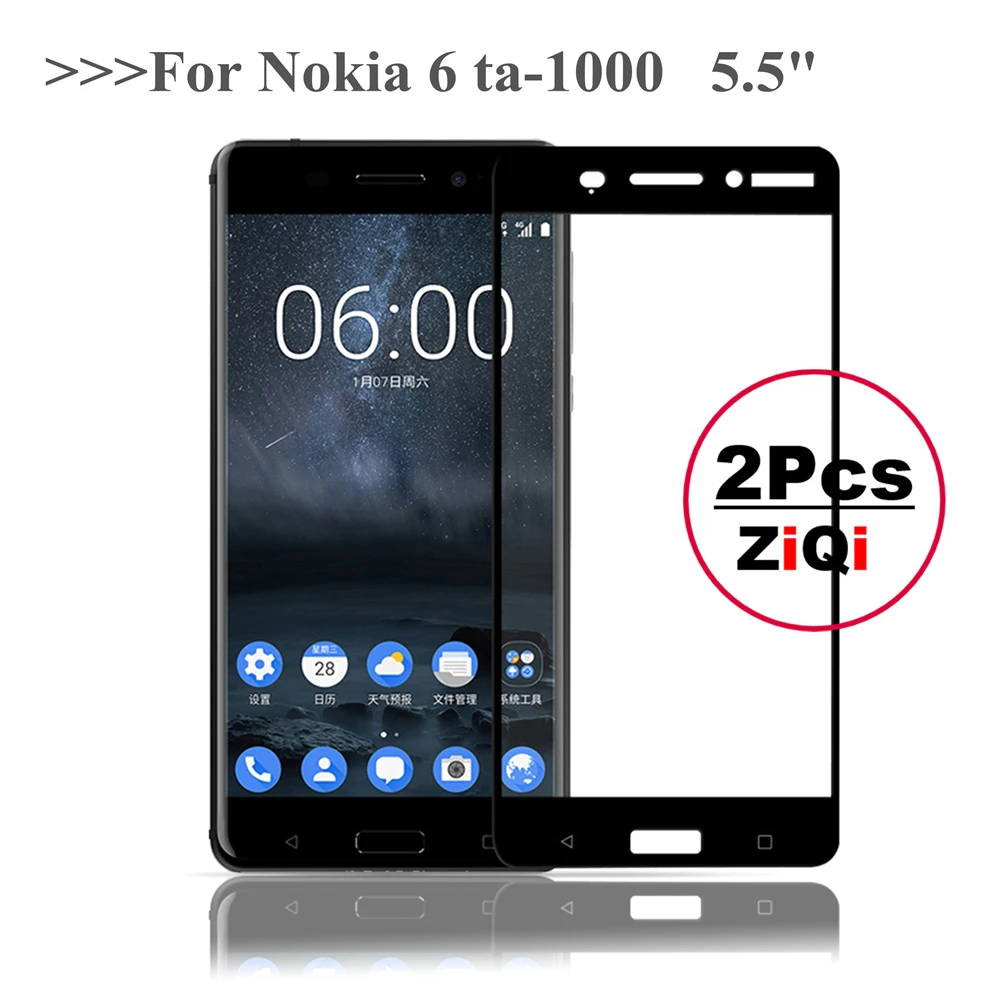 2pcs Tempered Glass For Nokia 6 2018 Screen Protector Nokia 6 2018 Nokia 6.1 TA-1068 TA-1050 TA-1043 TA-1016 TA-1045 Full Cover
2pcs Tempered Glass For Nokia 6 2018 Screen Protector Nokia 6 2018 Nokia 6.1 TA-1068 TA-1050 TA-1043 TA-1016 TA-1045 Full Cover