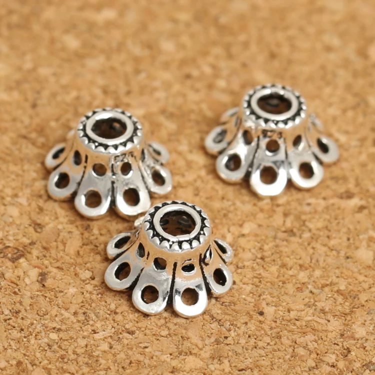 Handmade 925 Silver Beads Caps Jewelry DIY Bead Cap Sterling Silver Jewelry Accessories Bead Cap
Handmade 925 Silver Beads Caps Jewelry DIY Bead Cap Sterling Silver Jewelry Accessories Bead Cap