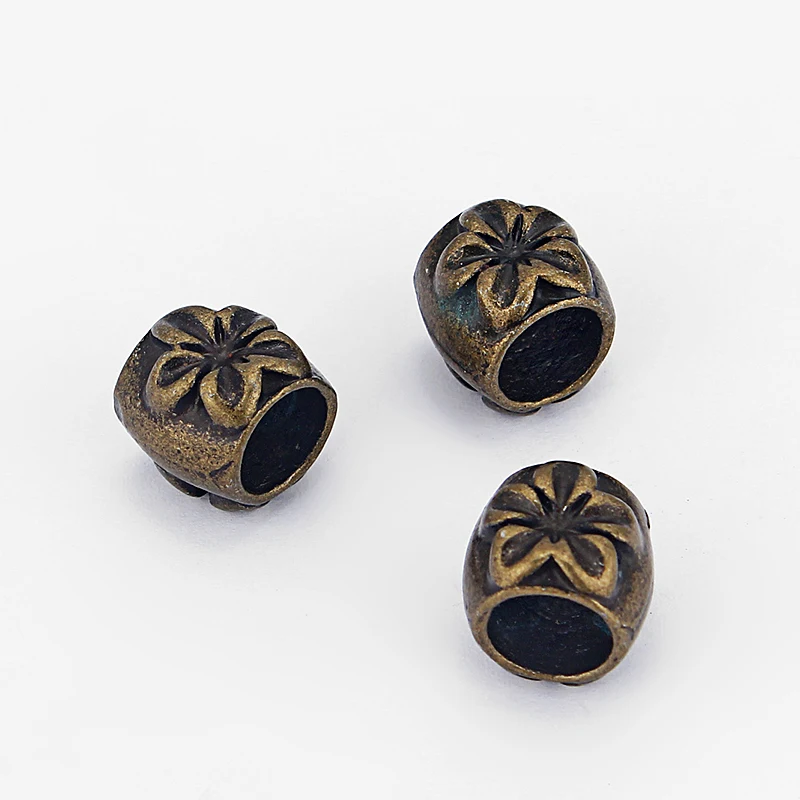 10pcs Plum Blossom Pattern Slider Spacer for 9mm Round Leather Cord Bracelet Jewelry Making Accessories
10pcs Plum Blossom Pattern Slider Spacer for 9mm Round Leather Cord Bracelet Jewelry Making Accessories
