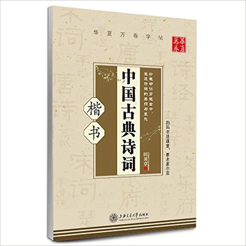 Chinese Classical Poetry By Tian Zang Ying Kai Shu Hard Pen Calligraphy Copybook Learn Writing Supplies
Chinese Classical Poetry By Tian Zang Ying Kai Shu Hard Pen Calligraphy Copybook Learn Writing Supplies