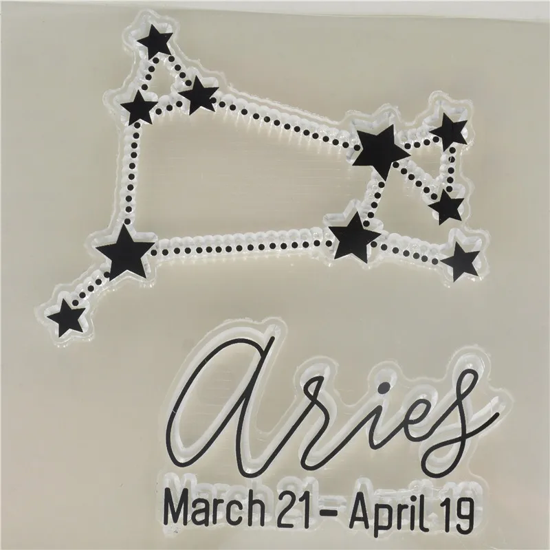 Constellations Aries Transparent Clear Silicone Stamp/Seal for DIY scrapbooking/photo album Decorative clear stamp sheets
Constellations Aries Transparent Clear Silicone Stamp/Seal for DIY scrapbooking/photo album Decorative clear stamp sheets