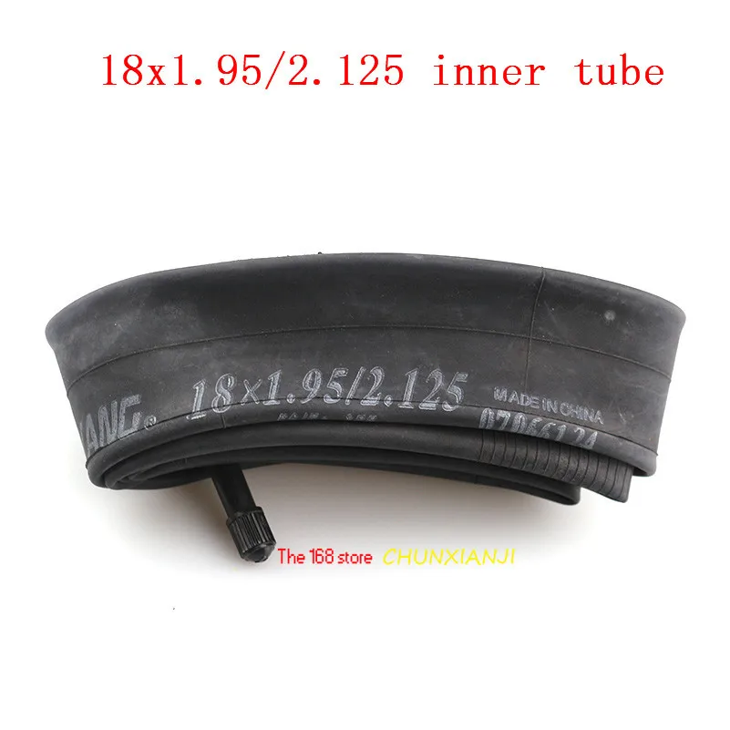 Inner Tube 18x1.95/2.125 with a Straight valve fits many gas electric scooters and e-Bike electric folding bicycle high quality
Inner Tube 18x1.95/2.125 with a Straight valve fits many gas electric scooters and e-Bike electric folding bicycle high quality