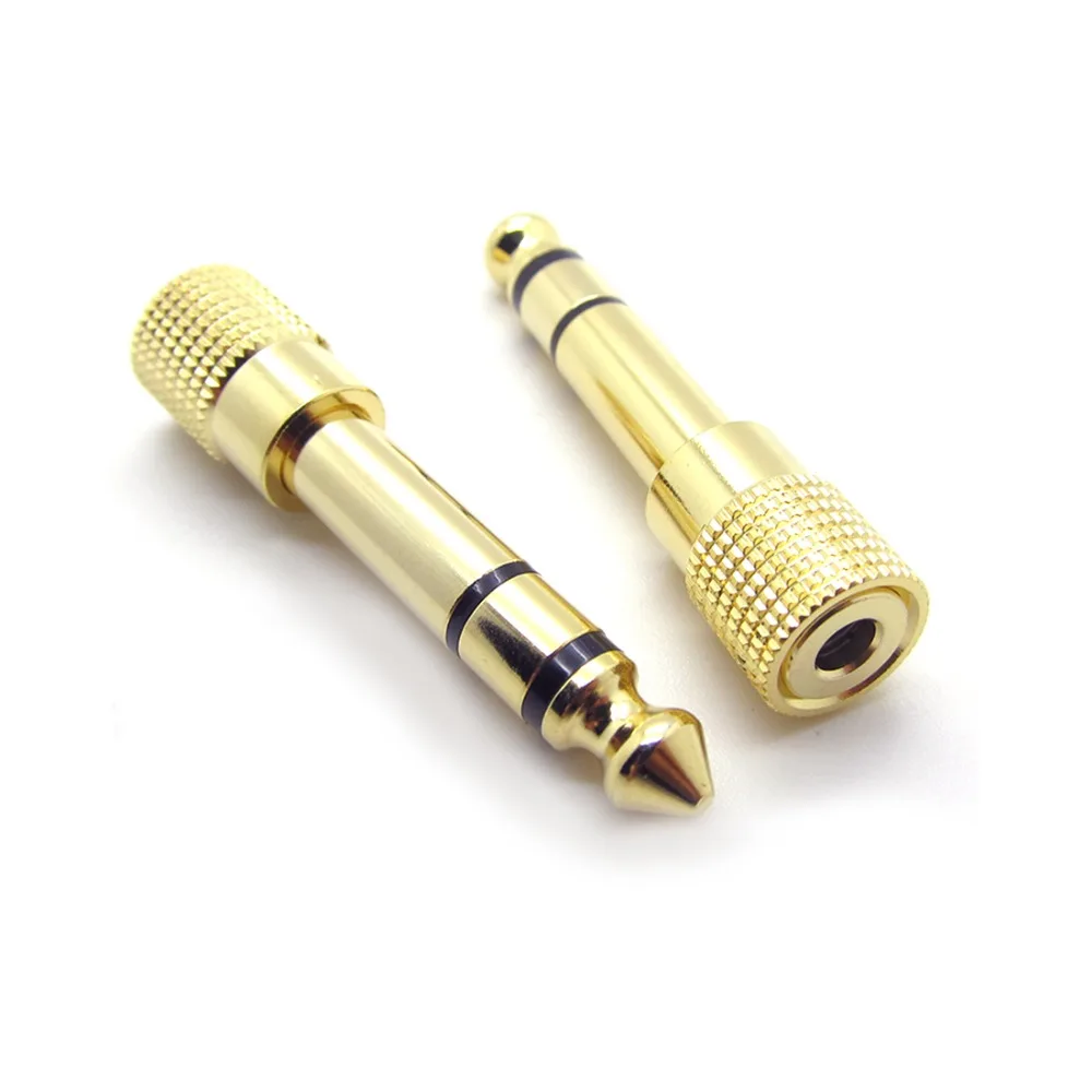 1PC 6.5-3.5 earphone adaptor headset plug for electronic musical instruments gold plated
1PC 6.5-3.5 earphone adaptor headset plug for electronic musical instruments gold plated