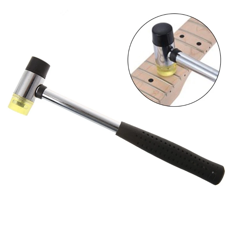 Guitar Rubber Hammer Accessories Electric Guitar Bass Rubber Fret Hammer Wire Replacement Tools for Luthier Drop Shipping
Guitar Rubber Hammer Accessories Electric Guitar Bass Rubber Fret Hammer Wire Replacement Tools for Luthier Drop Shipping