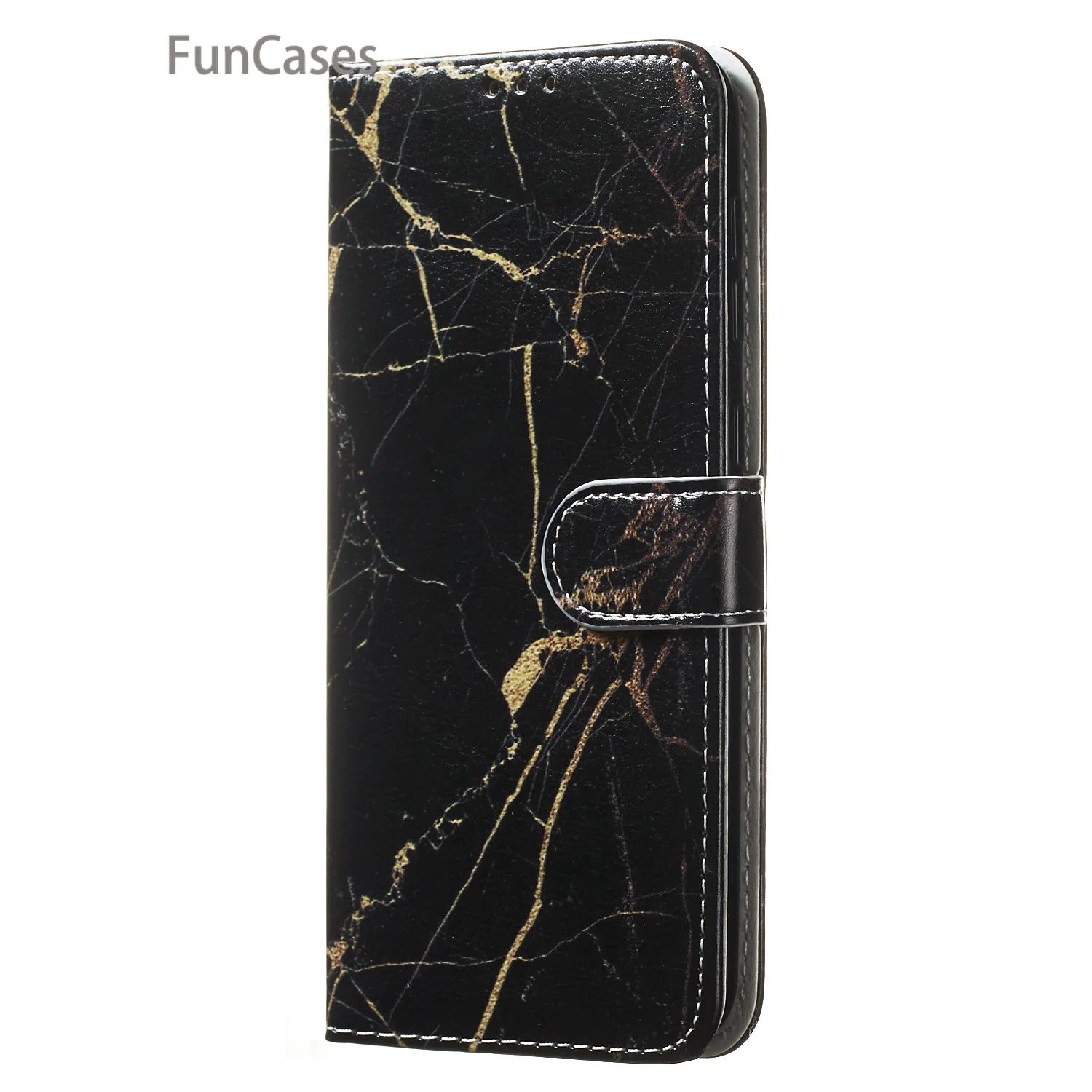 Чехол книжка из искусственной кожи контрастных цветов для телефона Samsung J4 Plus Galaxy