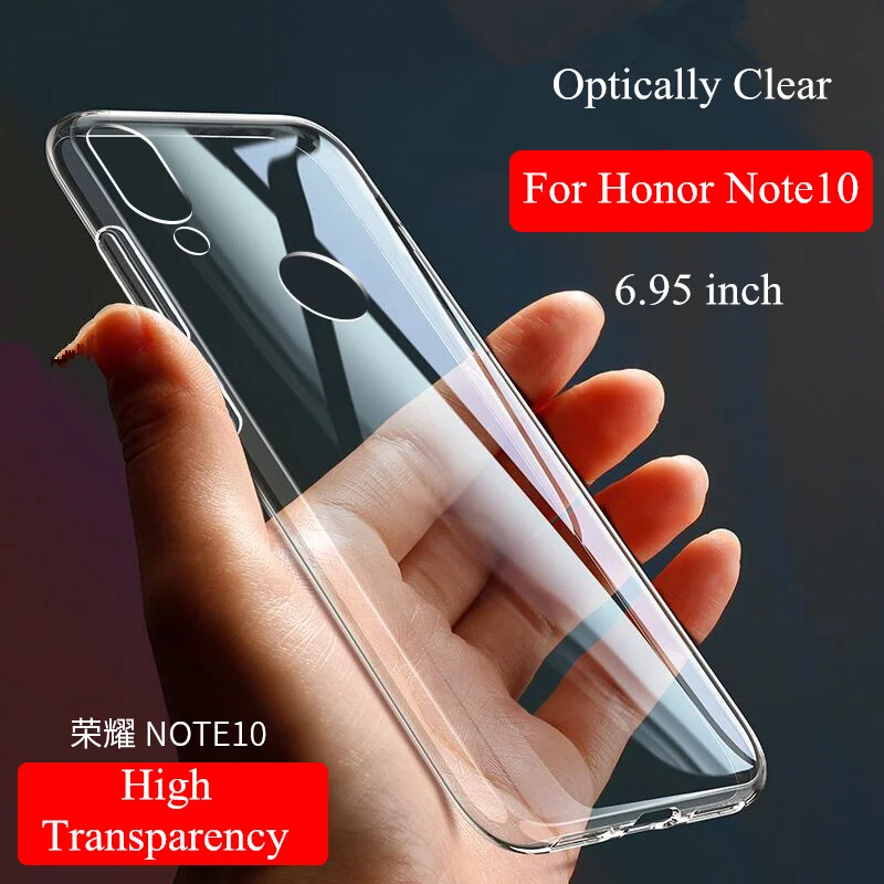 Filminess Soft Silicone Back Cover for Huawei Honor Note 10 Case Phone Housing High Transparency Luxury Fit cap Fundas 6.95 inch
Filminess Soft Silicone Back Cover for Huawei Honor Note 10 Case Phone Housing High Transparency Luxury Fit cap Fundas 6.95 inch