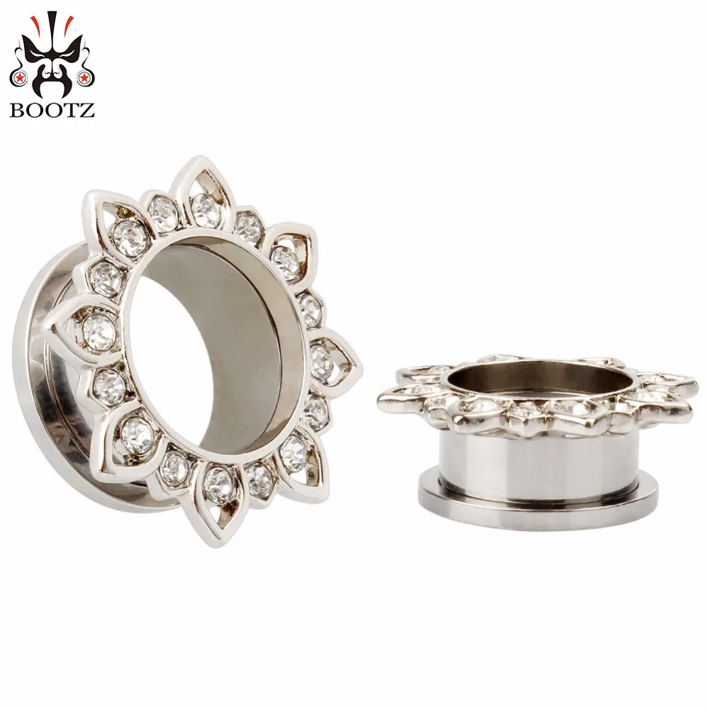 2pcs pair ear plugs piercing tunnel stainless steel body jewelry flash ear gagues fashion jewelry
2pcs pair ear plugs piercing tunnel stainless steel body jewelry flash ear gagues fashion jewelry