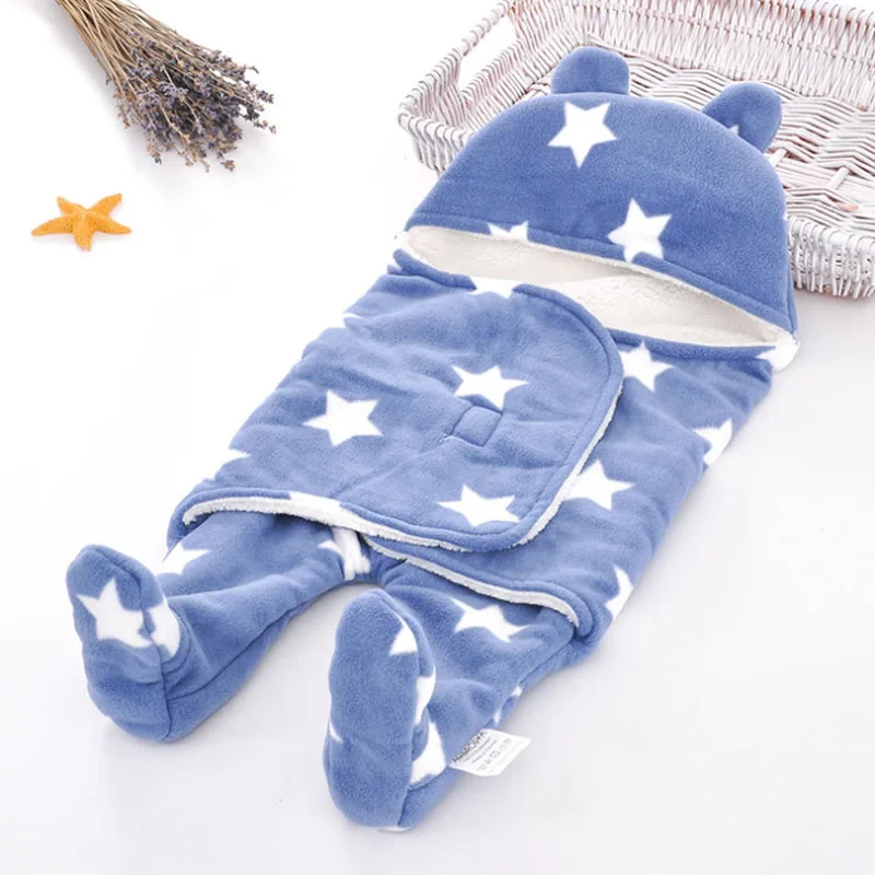 Newborn baby blanket swaddle Winter infant sleeping bags 0-12 Month Boys girls Cartoon Cent Leg Anti-kick babies sleep sacks
Newborn baby blanket swaddle Winter infant sleeping bags 0-12 Month Boys girls Cartoon Cent Leg Anti-kick babies sleep sacks