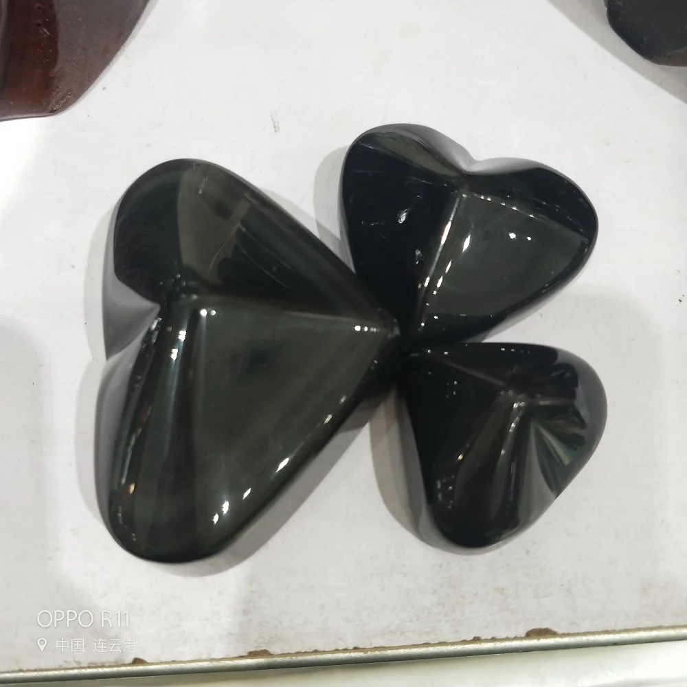 Crystal carving heart natural colorful rainbow obsidian heart Healing Crystals Palm stone Very beautiful quartz minerals
Crystal carving heart natural colorful rainbow obsidian heart Healing Crystals Palm stone Very beautiful quartz minerals