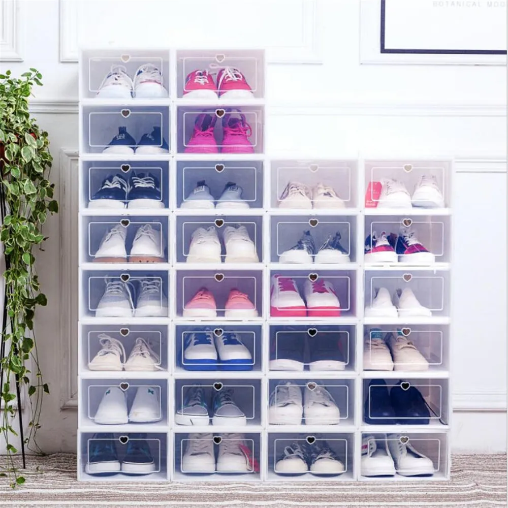 new Dust-proof box Eco-Friendly shoes storage case Transparent Plastic Storage Box Rectangle PP Shoe Organizer Thickened drawer
new Dust-proof box Eco-Friendly shoes storage case Transparent Plastic Storage Box Rectangle PP Shoe Organizer Thickened drawer