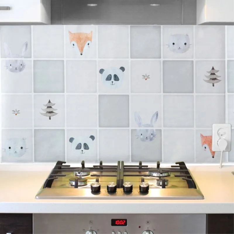 Kitchen Anti-oil Wallpaper Tiles Self-adhesive Wallpaper Cabinets Stove Anti - oil Waterproof High Temperature Kitchen Stickers
Kitchen Anti-oil Wallpaper Tiles Self-adhesive Wallpaper Cabinets Stove Anti - oil Waterproof High Temperature Kitchen Stickers