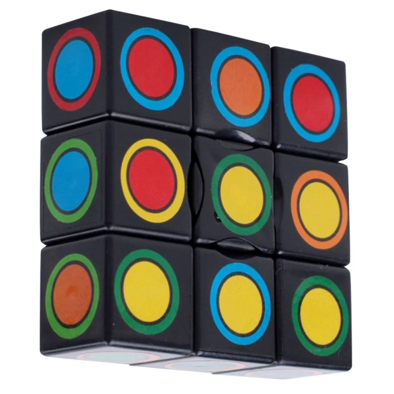 1x3x3 Spot Dot Sticker Magic Cube Cubo Magico Puzzle Speed Children Brain Teaser Educational Toys Gift (B0
1x3x3 Spot Dot Sticker Magic Cube Cubo Magico Puzzle Speed Children Brain Teaser Educational Toys Gift (B0