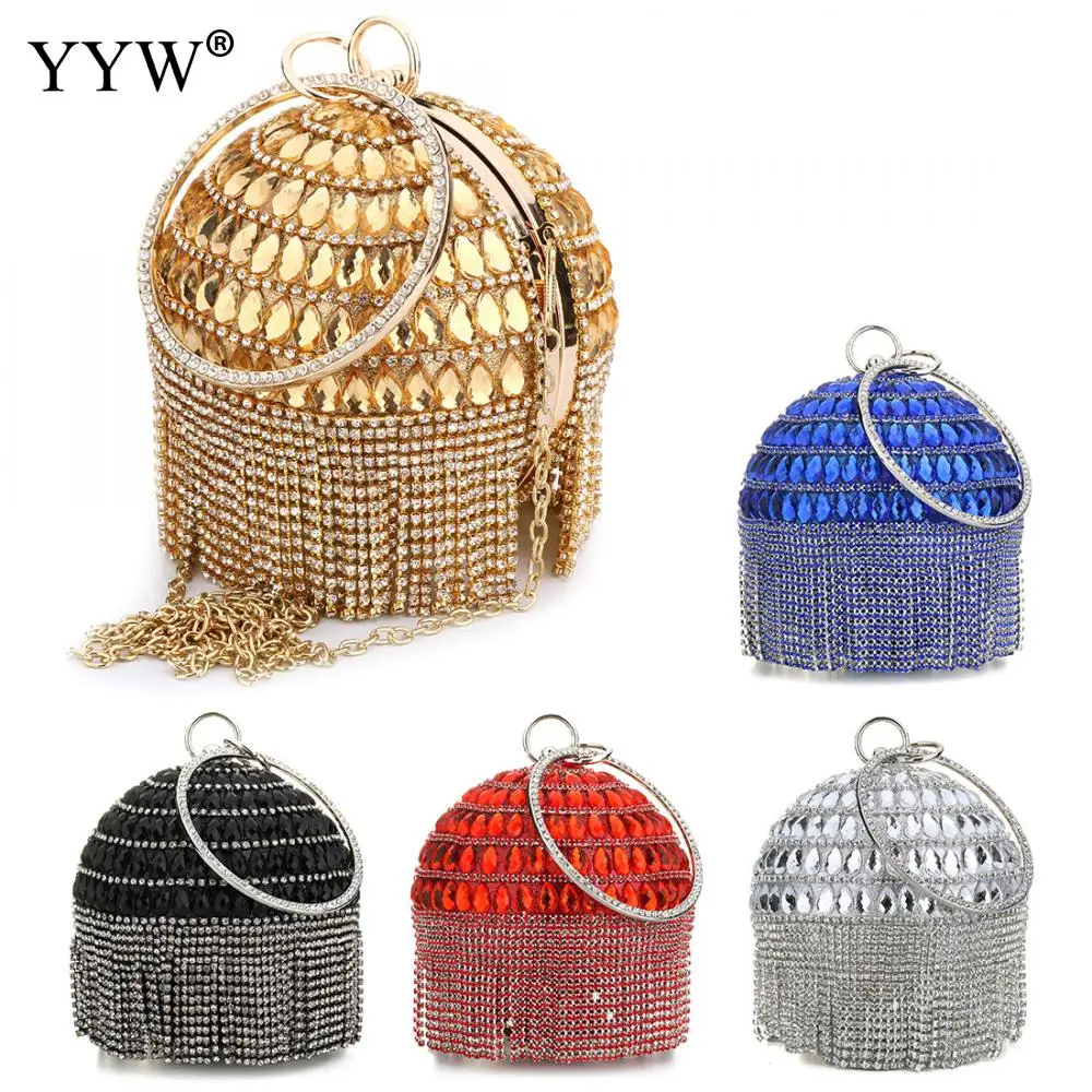 Tassel Evening Bag Women'S Clutch With Rhinestone Luxry Ladies Handbag Fashion Crossbody Shoulder Bags Gold Diamonds Bolsas
Tassel Evening Bag Women'S Clutch With Rhinestone Luxry Ladies Handbag Fashion Crossbody Shoulder Bags Gold Diamonds Bolsas