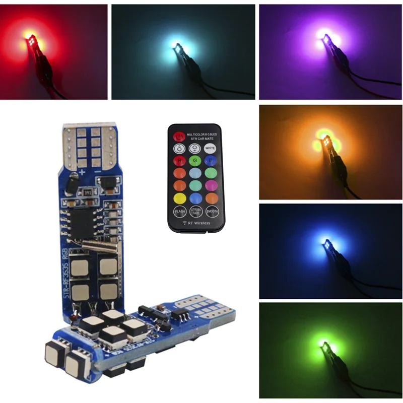 RXZ 2шт T10 RGB светодиодный T10 W5W 192 168 10 светодиодный canbus Габаритные фонари для автомобиля лампы для чтения дистанционное управление стробоскоп ...
RXZ 2шт T10 RGB светодиодный T10 W5W 192 168 10 светодиодный canbus Габаритные фонари для автомобиля лампы для чтения дистанционное управление стробоскоп ...