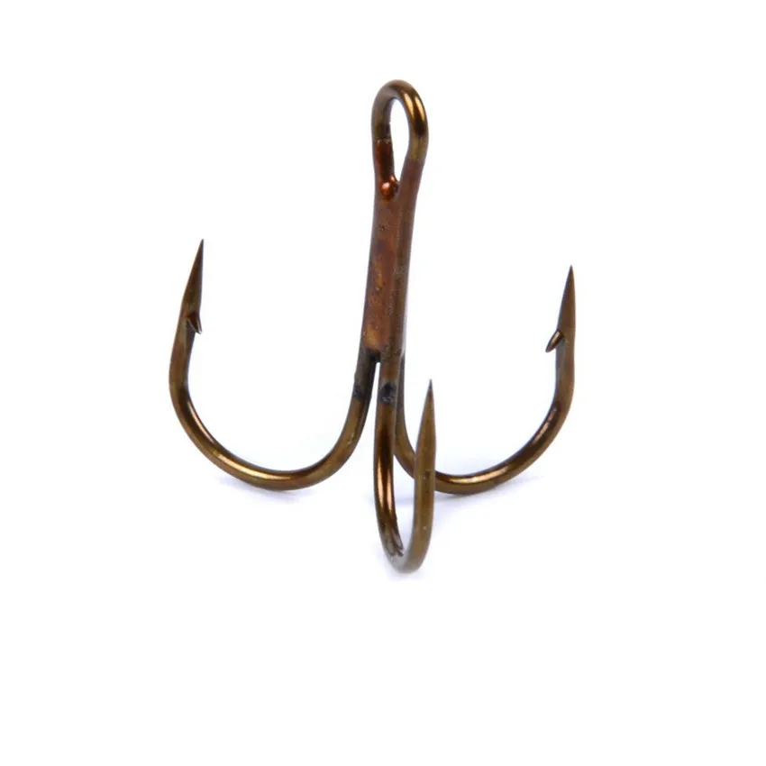 200pcs High Carbon Steel Treble Fishing Hooks Size 2#-10# Round Bend Treble Hooks 30 For Each Pack Fishing Tackle
200pcs High Carbon Steel Treble Fishing Hooks Size 2#-10# Round Bend Treble Hooks 30 For Each Pack Fishing Tackle