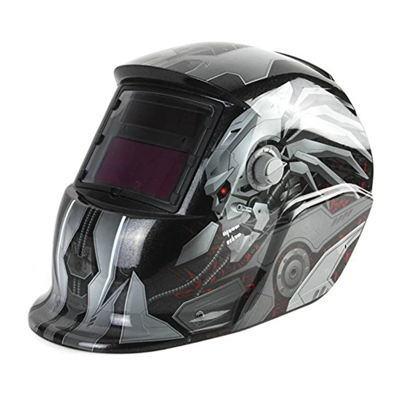 Welding Mask Hood Solar Automatic Welding Helmet (Solar Power for Recharge) Face Protection (robot)
Welding Mask Hood Solar Automatic Welding Helmet (Solar Power for Recharge) Face Protection (robot)